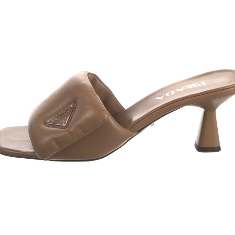 Prada Soft 65mm Nappa Leather Sandals